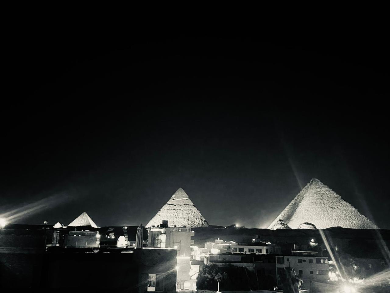 The Pyramids Gate Inn Kafret el-Gabal Dış mekan fotoğraf